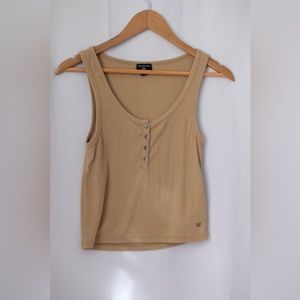 True Religion ribbed crop top size Medium